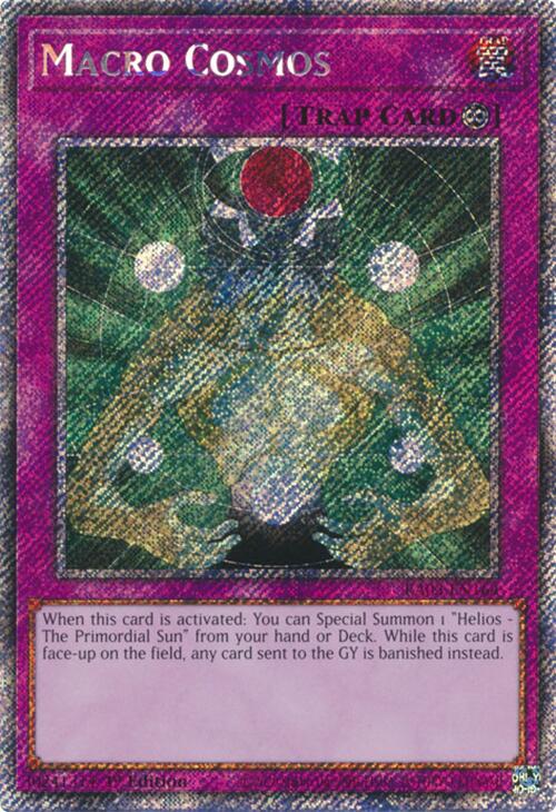 Macro Cosmos (Platinum Secret Rare) [RA03-EN164] Platinum Secret Rare | Clutch Gaming