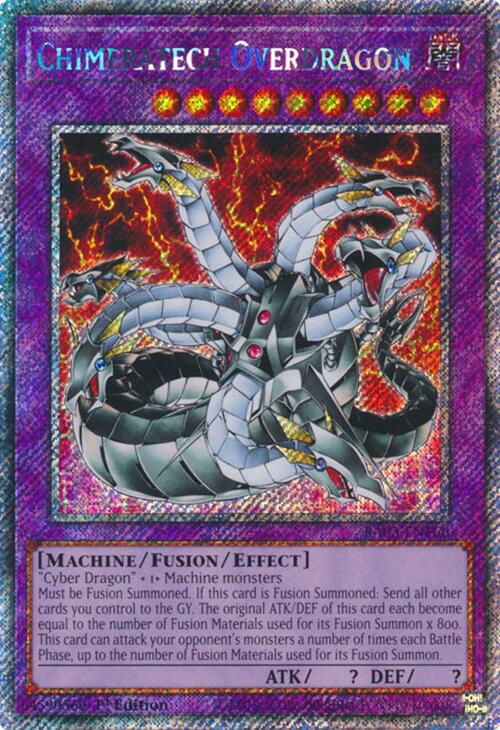 Chimeratech Overdragon (Platinum Secret Rare) [RA03-EN166] Platinum Secret Rare | Clutch Gaming