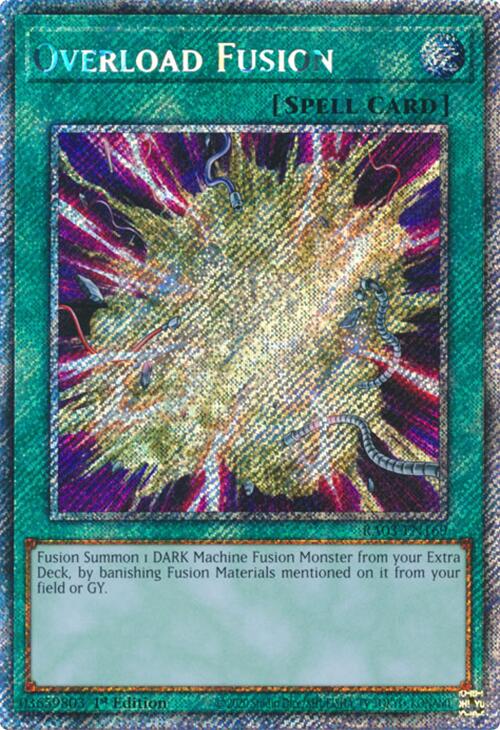 Overload Fusion (Platinum Secret Rare) [RA03-EN169] Platinum Secret Rare | Clutch Gaming