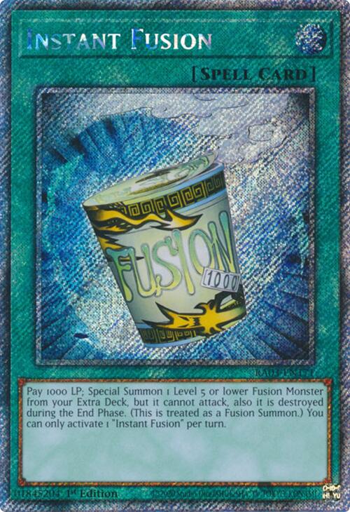 Instant Fusion (Platinum Secret Rare) [RA03-EN171] Platinum Secret Rare | Clutch Gaming
