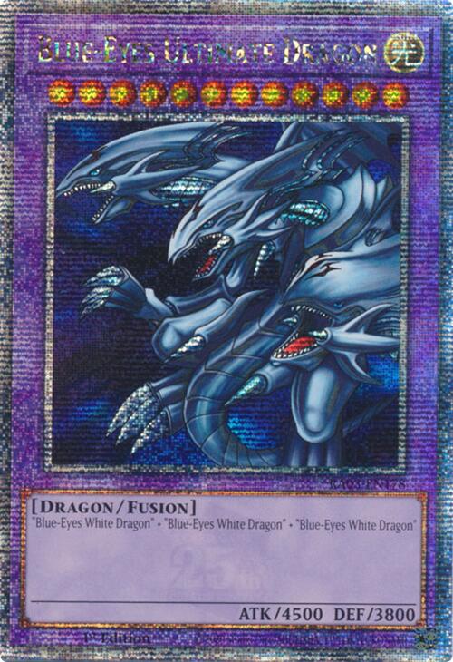 Blue-Eyes Ultimate Dragon (Quarter Century Secret Rare) [RA03-EN178] Quarter Century Secret Rare | Clutch Gaming