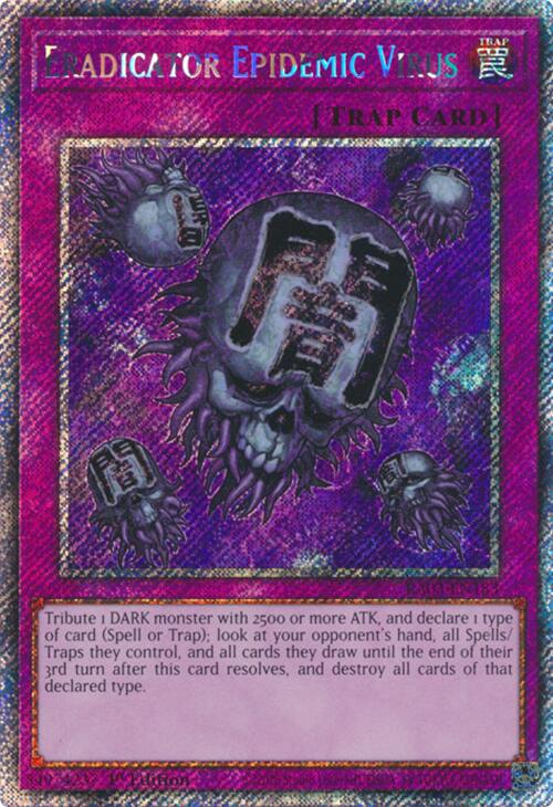 Eradicator Epidemic Virus (Platinum Secret Rare) [RA03-EN183] Platinum Secret Rare | Clutch Gaming