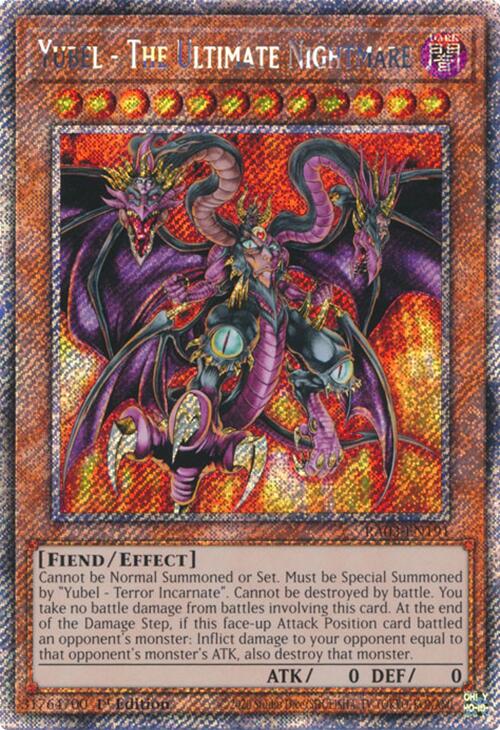 Yubel - The Ultimate Nightmare (Platinum Secret Rare) [RA03-EN191] Platinum Secret Rare | Clutch Gaming