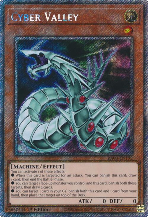 Cyber Valley (Platinum Secret Rare) [RA03-EN192] Platinum Secret Rare | Clutch Gaming
