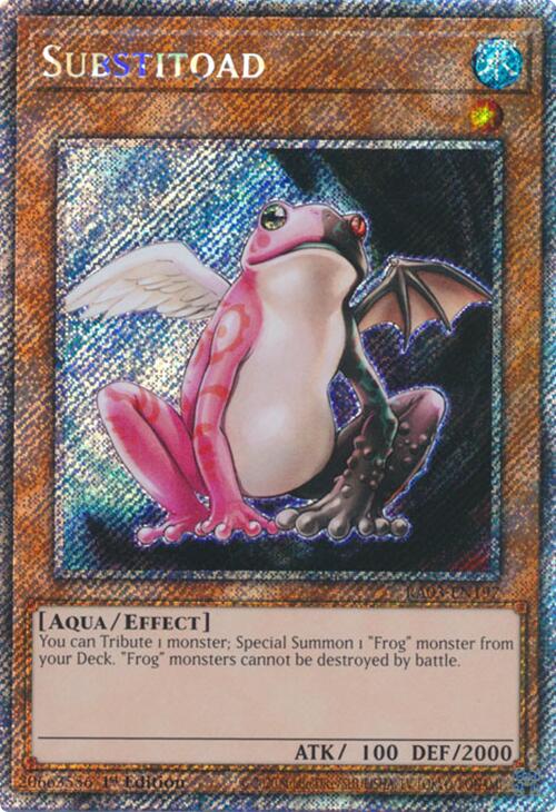 Substitoad (Platinum Secret Rare) [RA03-EN197] Platinum Secret Rare | Clutch Gaming