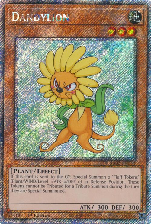 Dandylion (Platinum Secret Rare) [RA03-EN211] Platinum Secret Rare | Clutch Gaming