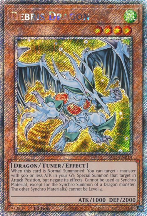Debris Dragon (Platinum Secret Rare) [RA03-EN214] Platinum Secret Rare | Clutch Gaming