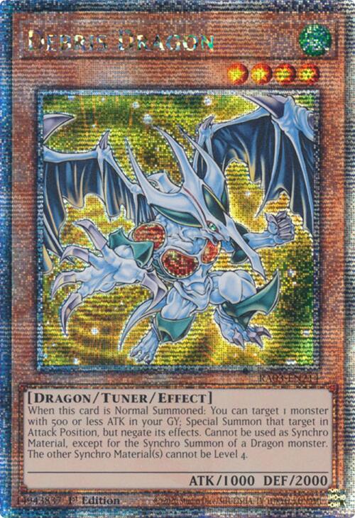 Debris Dragon (Quarter Century Secret Rare) [RA03-EN214] Quarter Century Secret Rare | Clutch Gaming