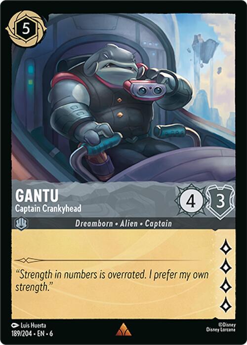 Gantu - Captain Crankyhead (189/204) [Azurite Sea] | Clutch Gaming