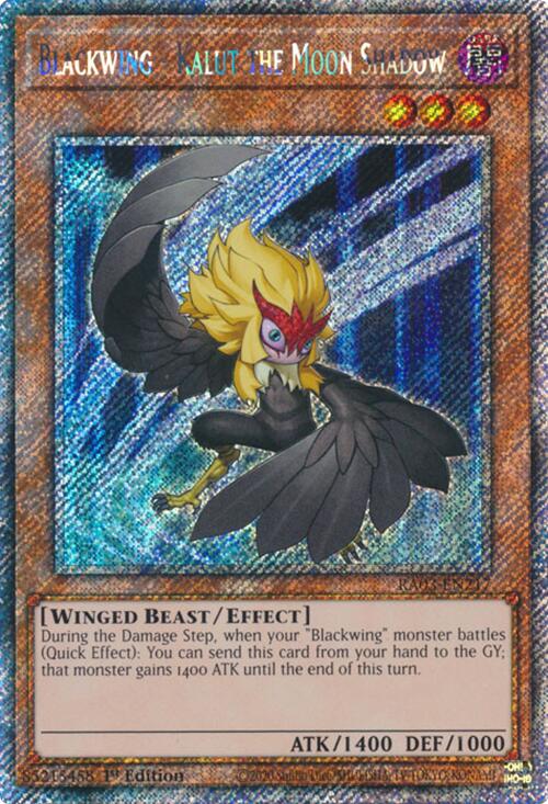 Blackwing - Kalut the Moon Shadow (Platinum Secret Rare) [RA03-EN217] Platinum Secret Rare | Clutch Gaming