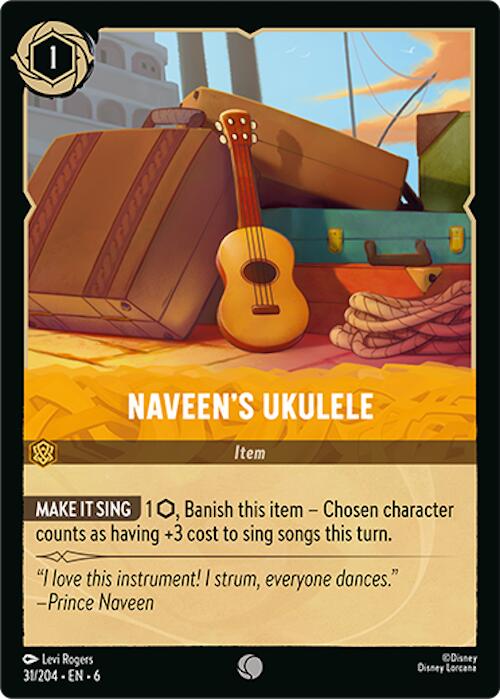 Naveen's Ukulele (31/204) [Azurite Sea] | Clutch Gaming