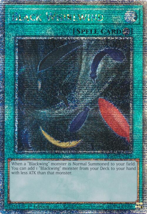 Black Whirlwind (Quarter Century Secret Rare) [RA03-EN219] Quarter Century Secret Rare | Clutch Gaming