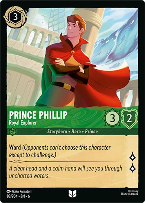 Prince Phillip - Royal Explorer (83/204) [Azurite Sea] | Clutch Gaming