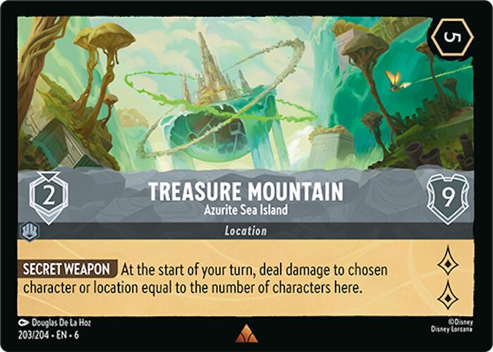 Treasure Mountain - Azurite Sea Island (203/204) [Azurite Sea] | Clutch Gaming