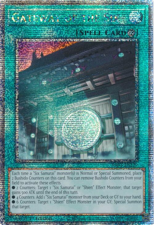 Gateway of the Six (Quarter Century Secret Rare) [RA03-EN229] Quarter Century Secret Rare | Clutch Gaming