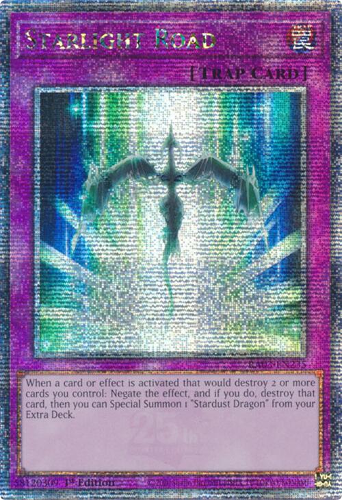 Starlight Road (Quarter Century Secret Rare) [RA03-EN235] Quarter Century Secret Rare | Clutch Gaming