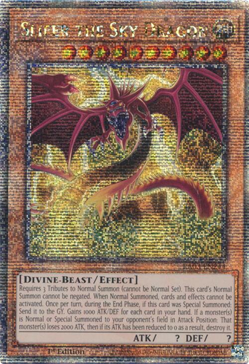 Slifer the Sky Dragon (Quarter Century Secret Rare) [RA03-EN244] Quarter Century Secret Rare | Clutch Gaming