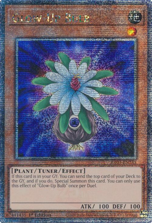 Glow-Up Bulb (Quarter Century Secret Rare) [RA03-EN245] Quarter Century Secret Rare | Clutch Gaming