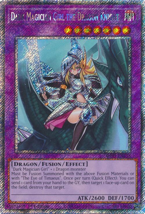 Dark Magician Girl the Dragon Knight (Platinum Secret Rare) [RA03-EN258] Platinum Secret Rare | Clutch Gaming