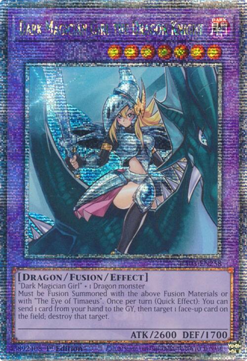 Dark Magician Girl the Dragon Knight (Quarter Century Secret Rare) [RA03-EN258] Quarter Century Secret Rare | Clutch Gaming