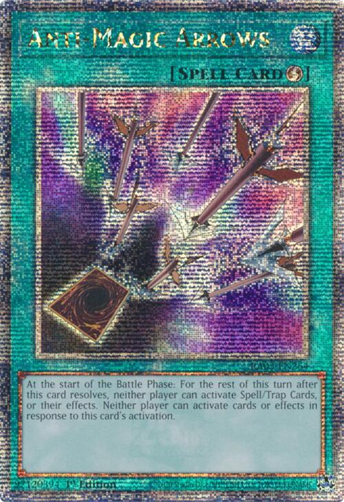 Anti-Magic Arrows (Quarter Century Secret Rare) [RA03-EN264] Quarter Century Secret Rare | Clutch Gaming