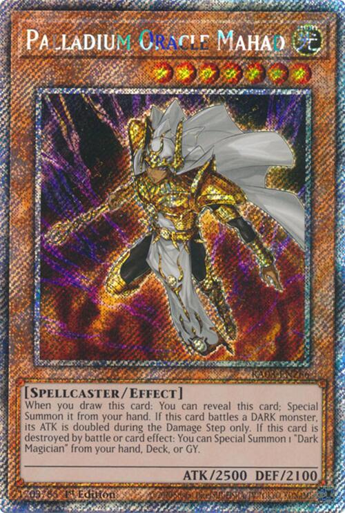 Palladium Oracle Mahad (Platinum Secret Rare) [RA03-EN266] Platinum Secret Rare | Clutch Gaming