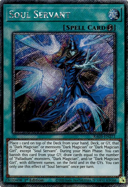 Soul Servant (Platinum Secret Rare) [RA03-EN271] Platinum Secret Rare | Clutch Gaming
