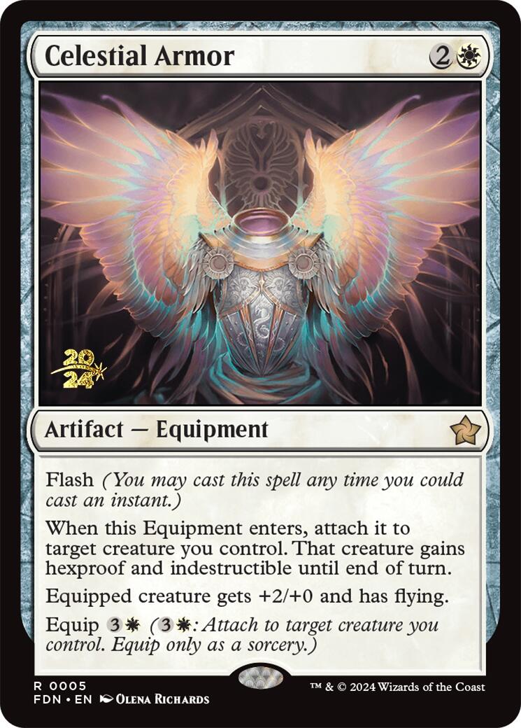 Celestial Armor [Foundations Prerelease Promos] | Clutch Gaming