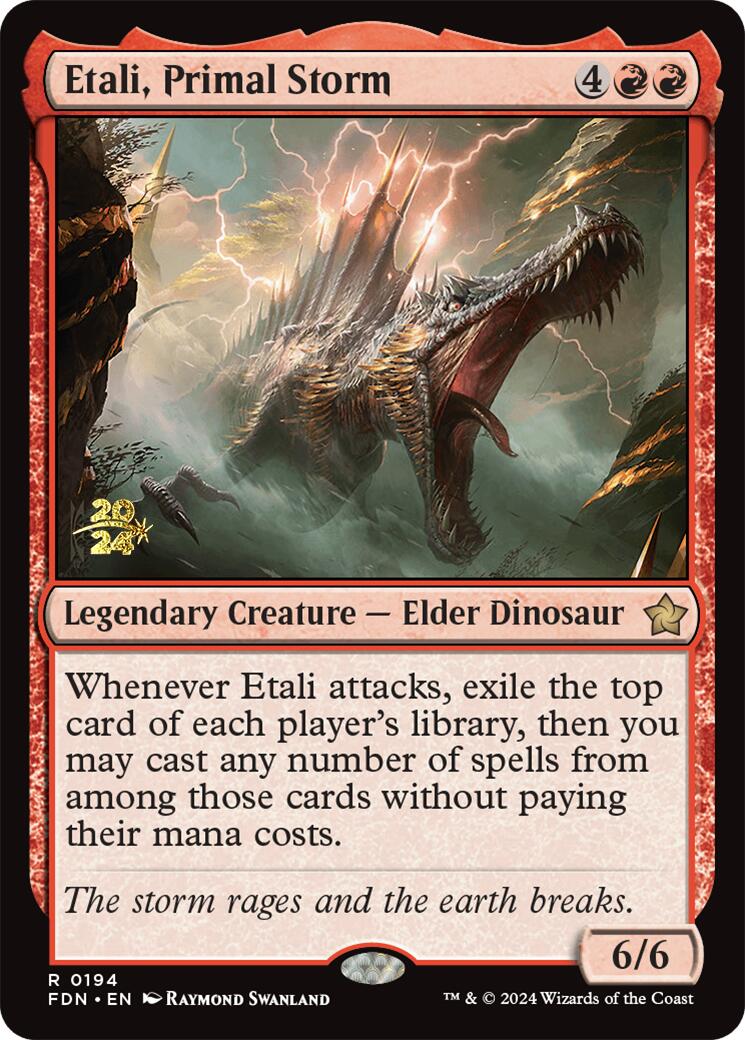 Etali, Primal Storm [Foundations Prerelease Promos] | Clutch Gaming