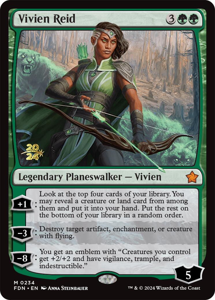 Vivien Reid [Foundations Prerelease Promos] | Clutch Gaming