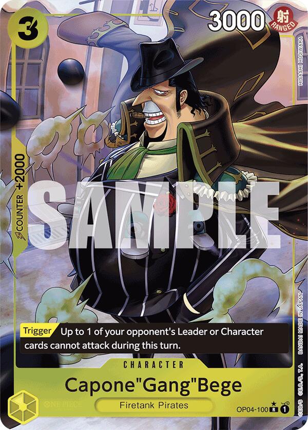 Capone"Gang"Bege (OP04-100) (Full Art) [Premium Booster -The Best-] | Clutch Gaming