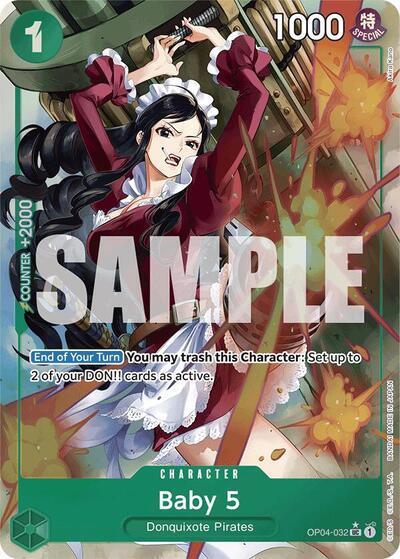 Baby 5 (OP04-032) (Full Art) [Premium Booster -The Best-] | Clutch Gaming