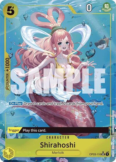 Shirahoshi (OP03-116) (Full Art) [Premium Booster -The Best-] | Clutch Gaming