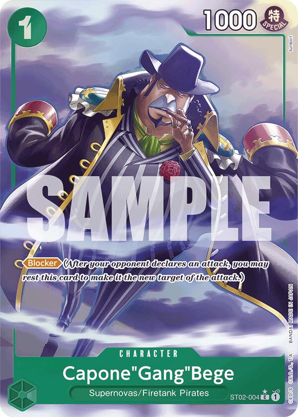 Capone"Gang"Bege (ST02-004) (Alternate Art) [Premium Booster -The Best-] | Clutch Gaming