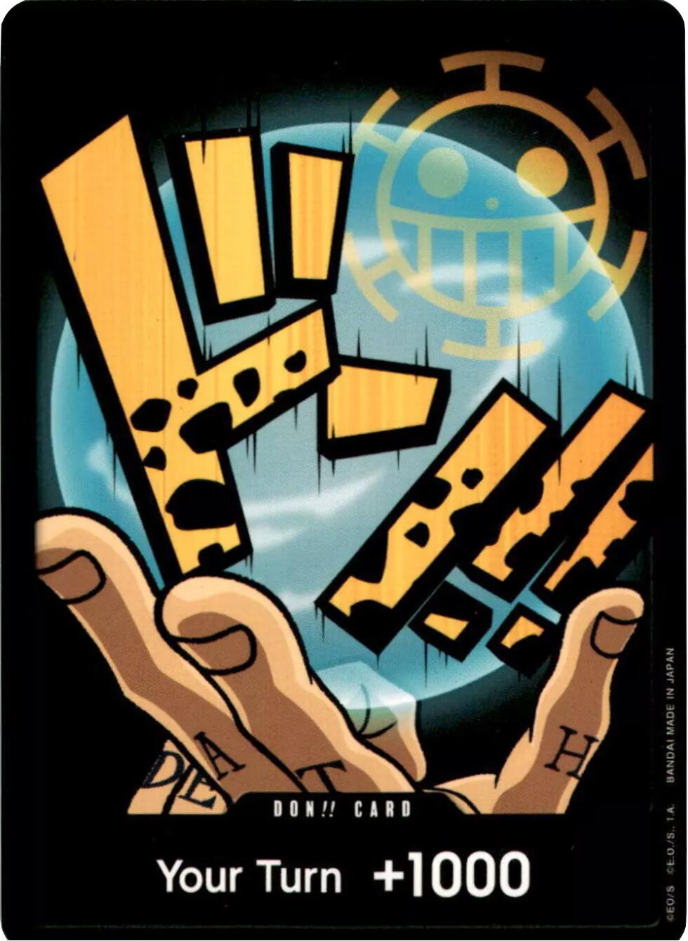 DON!! Card (Trafalgar Law) [Premium Booster -The Best-] | Clutch Gaming