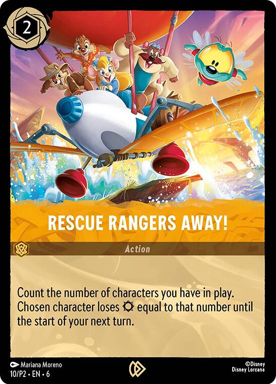 Rescue Rangers Away! (10/P2) [Promo Cards] | Clutch Gaming