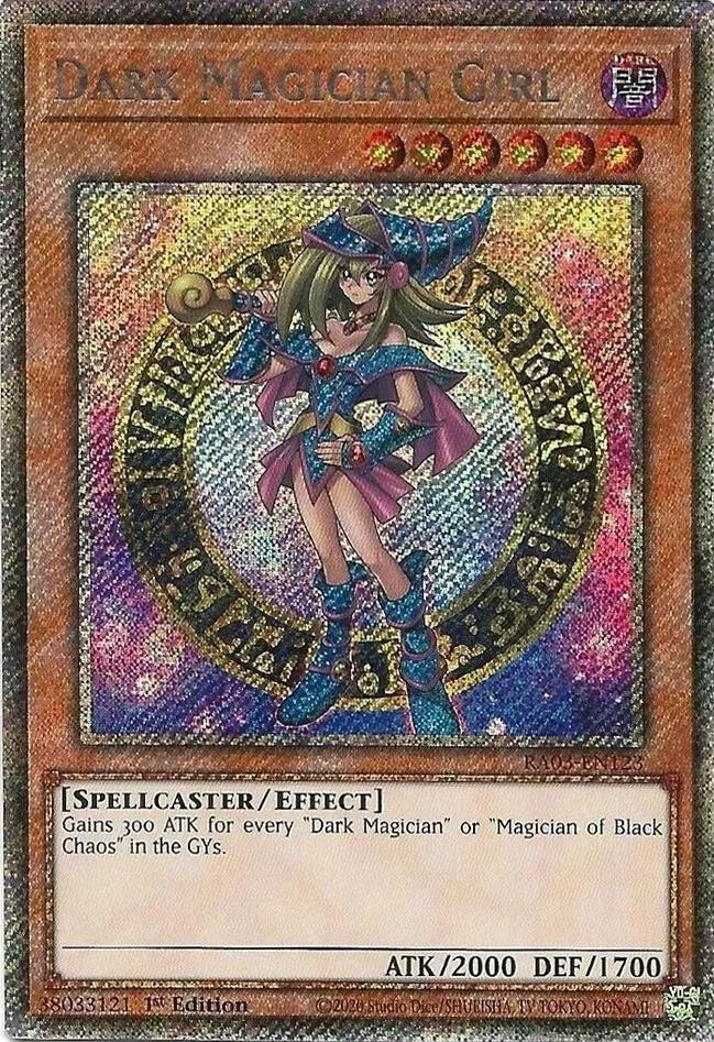 Dark Magician Girl (Platinum Secret Rare) (B) [RA03-EN123] Platinum Secret Rare | Clutch Gaming