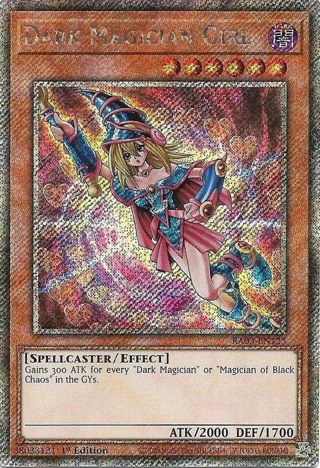 Dark Magician Girl (Platinum Secret Rare) (C) [RA03-EN123] Platinum Secret Rare | Clutch Gaming