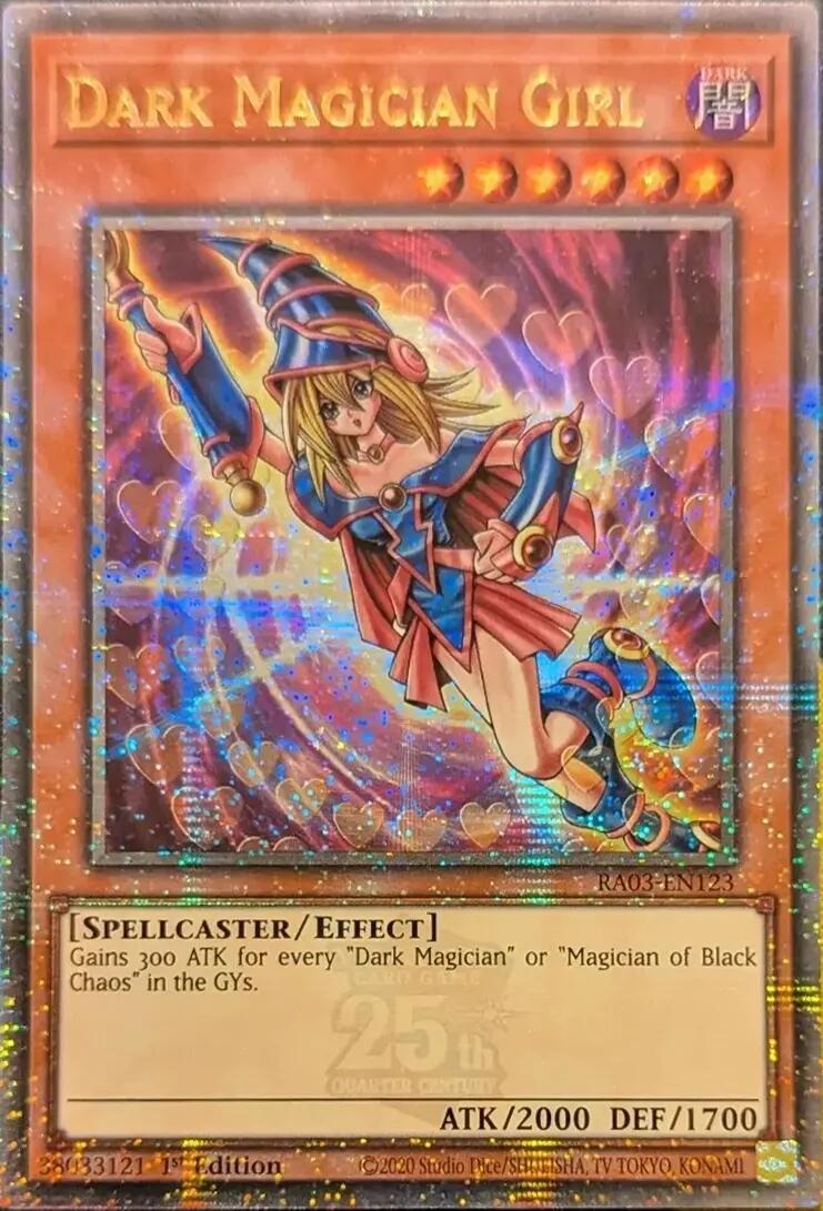 Dark Magician Girl (Quarter Century Secret Rare) (C) [RA03-EN123] Quarter Century Secret Rare | Clutch Gaming