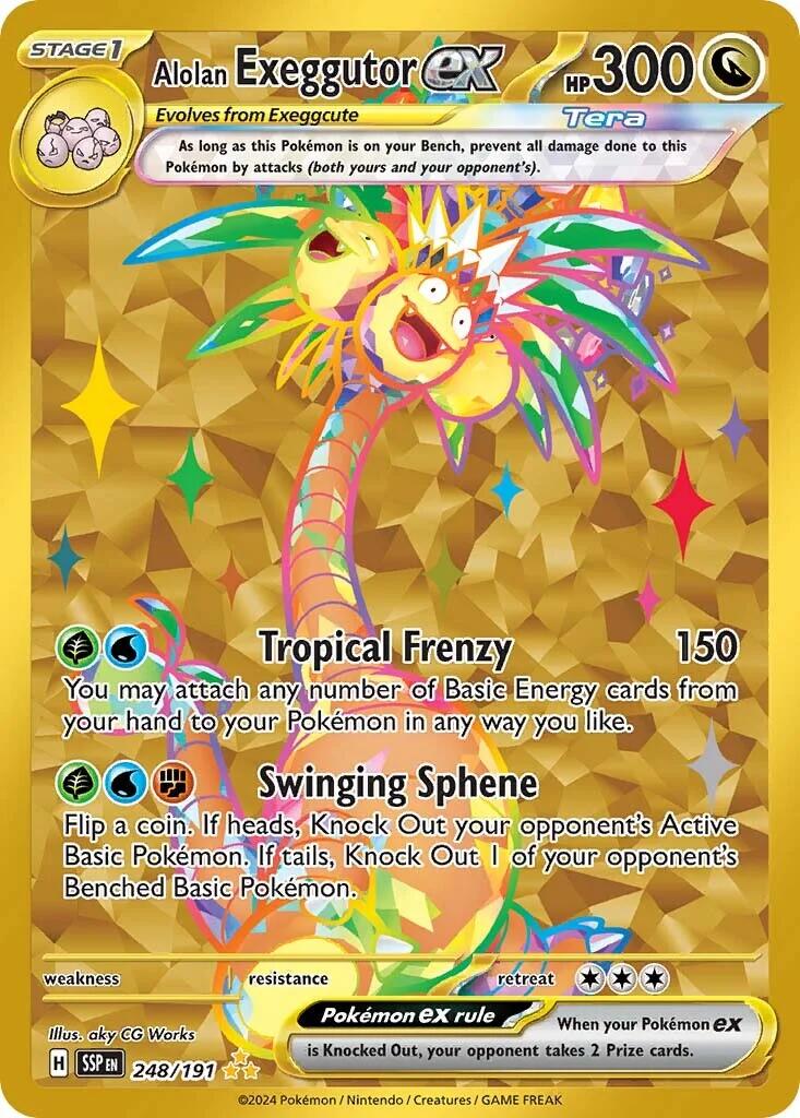 Alolan Exeggutor ex (248/191) [Scarlet & Violet: Surging Sparks] | Clutch Gaming