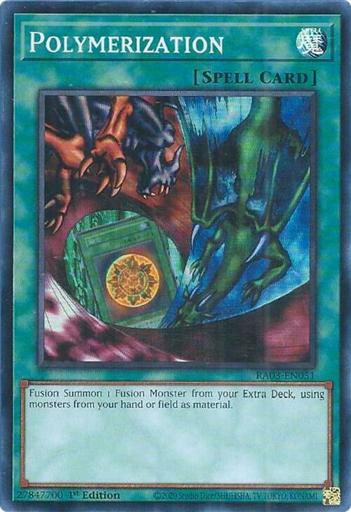 Polymerization (Alternate Art) [RA03-EN051] Super Rare | Clutch Gaming