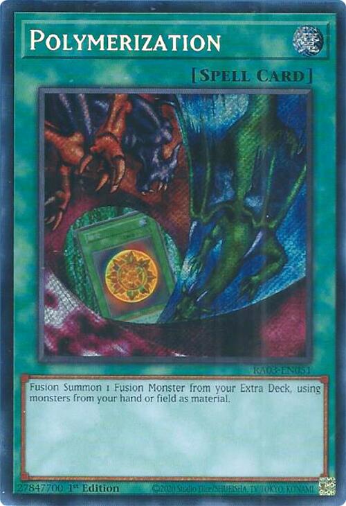 Polymerization (Alternate Art) (Secret Rare) [RA03-EN051] Secret Rare | Clutch Gaming