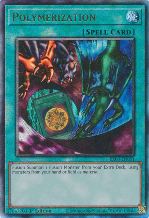 Polymerization (Alternate Art) (PUR) [RA03-EN051] Prismatic Ultimate Rare | Clutch Gaming