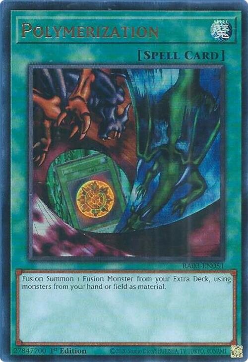 Polymerization (Alternate Art) (UR) [RA03-EN051] Ultra Rare | Clutch Gaming