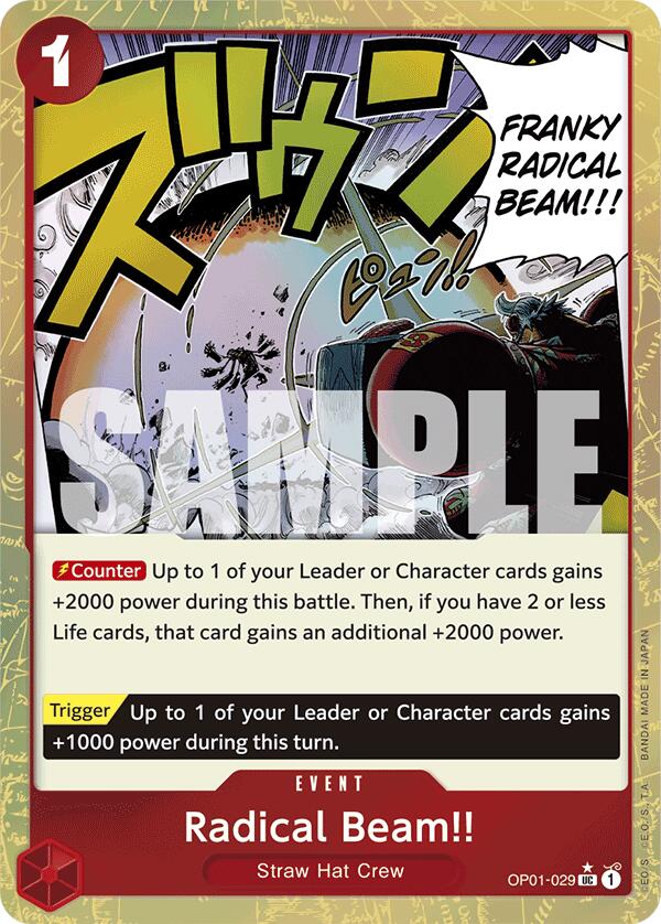 Radical Beam!! (Textured Foil) [Premium Booster -The Best-] | Clutch Gaming