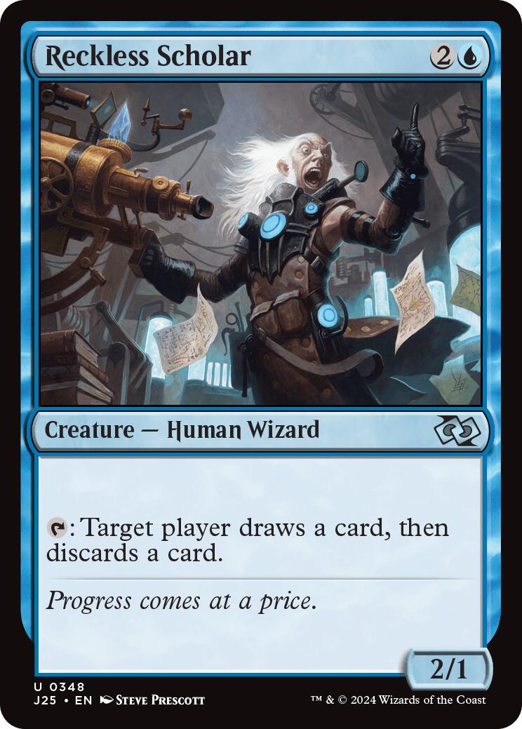 Reckless Scholar [Foundations Jumpstart] | Clutch Gaming