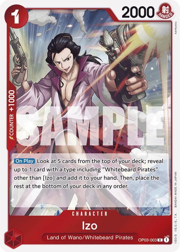 Izo (OP03-003) (Reprint) [Premium Booster -The Best-] | Clutch Gaming