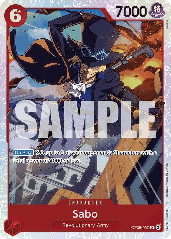 Sabo (OP05-007) (Reprint) [Premium Booster -The Best-] | Clutch Gaming