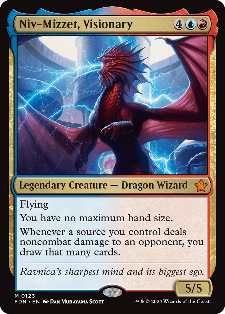 Niv-Mizzet, Visionary [Foundations] | Clutch Gaming