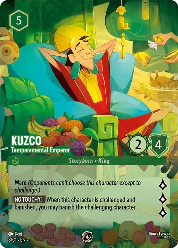 Kuzco - Temperamental Emperor (8) [Promo Cards] | Clutch Gaming